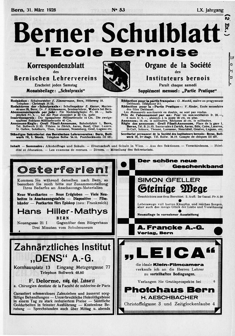 Buchumschlag - Heft 53