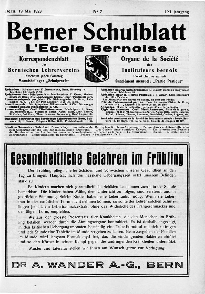 Buchumschlag - Heft 7