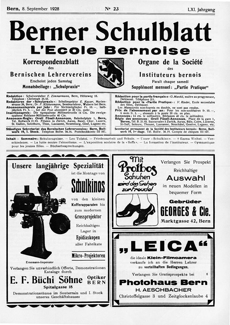 Buchumschlag - Heft 23