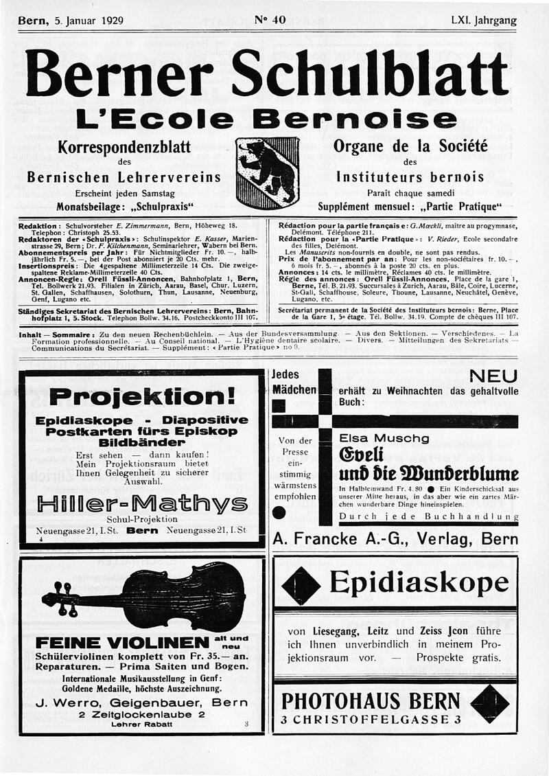 Buchumschlag - Heft 40