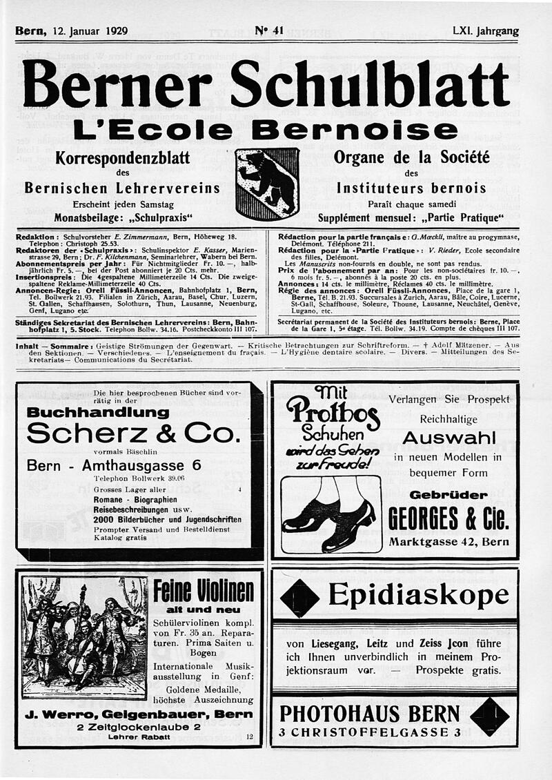 Buchumschlag - Heft 41