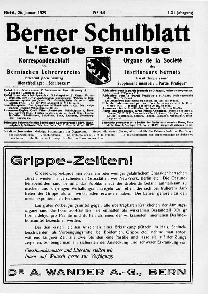 Buchumschlag - Heft 43