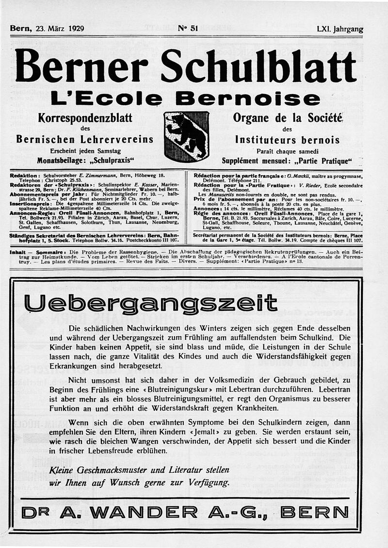 Buchumschlag - Heft 51