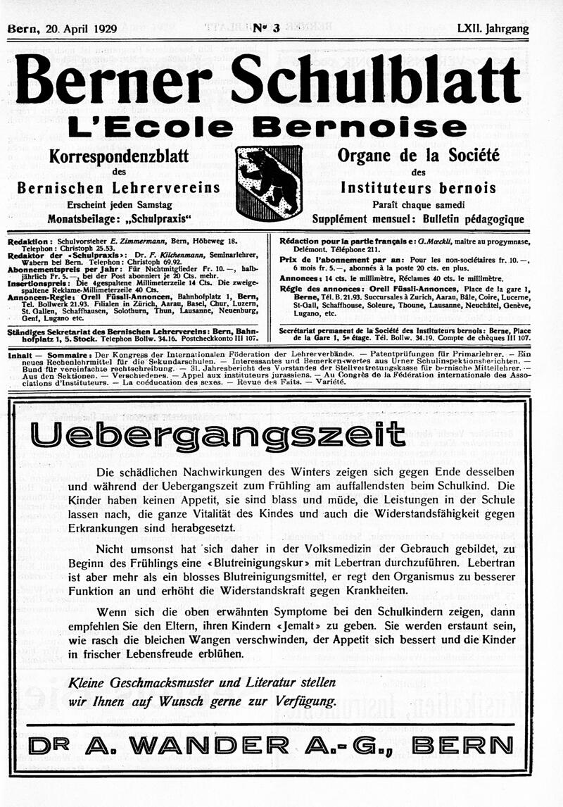 Buchumschlag - Heft 3