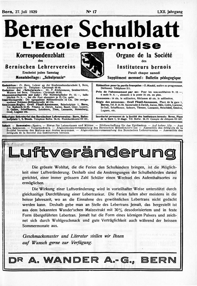 Buchumschlag - Heft 17