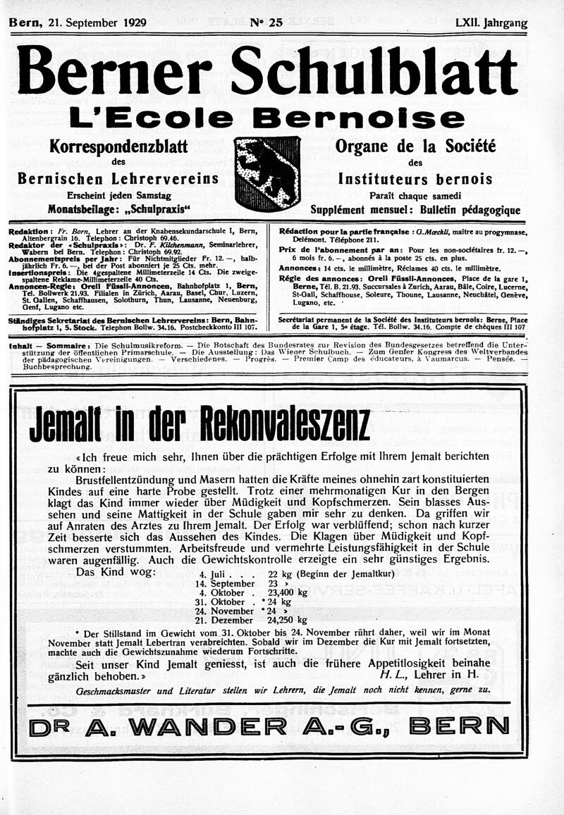 Buchumschlag - Heft 25