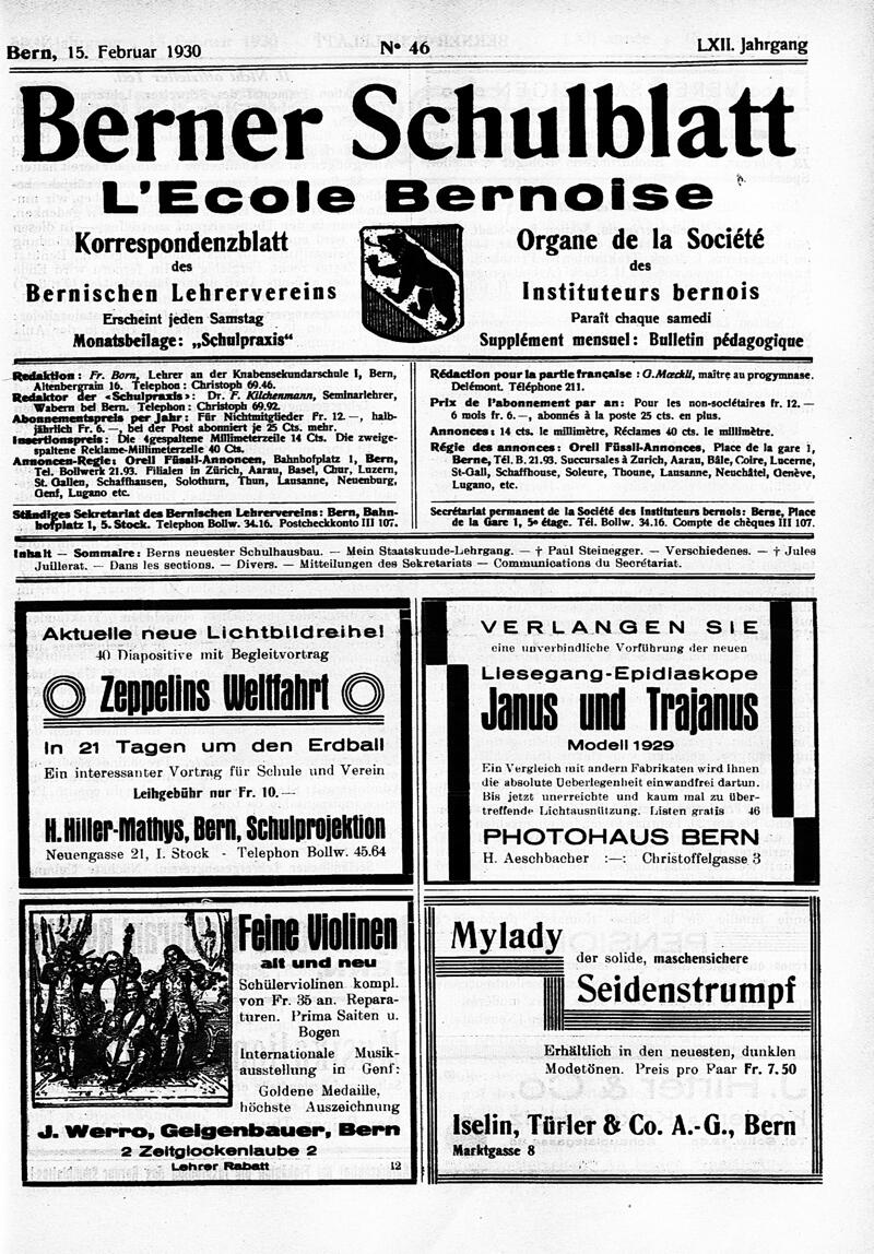 Buchumschlag - Heft 46