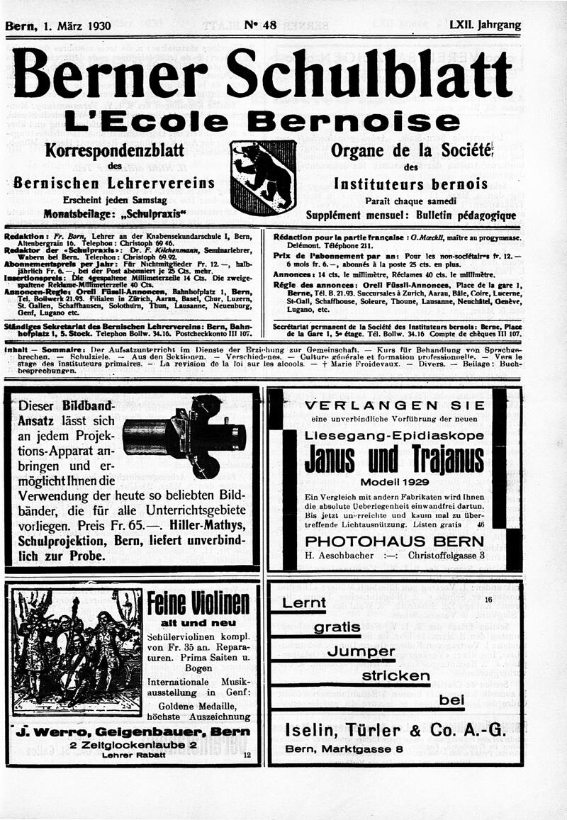 Buchumschlag - Heft 48