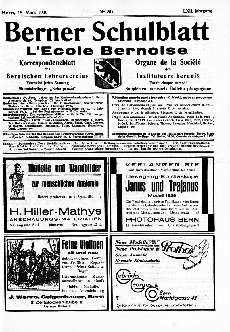 Buchumschlag - Heft 50