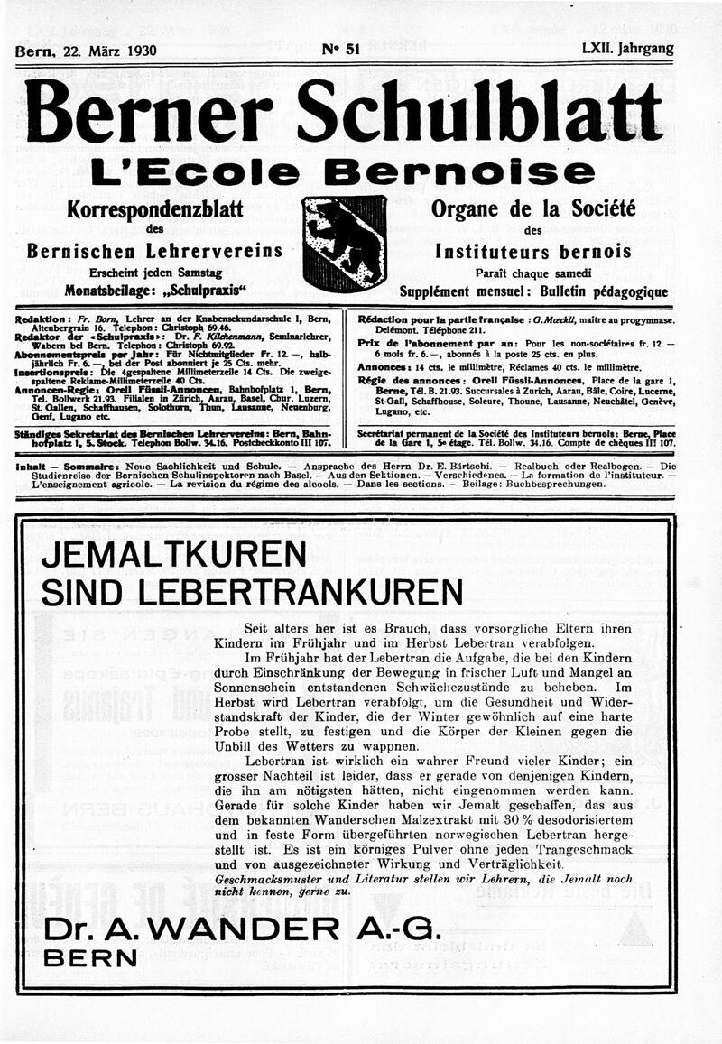 Buchumschlag - Heft 51