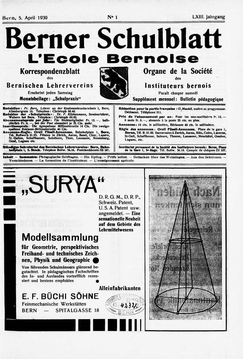 Buchumschlag - Heft 1