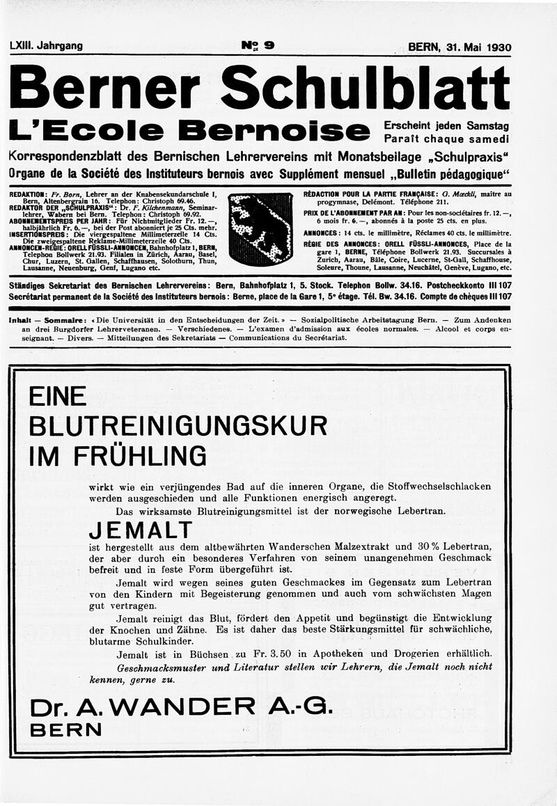 Buchumschlag - Heft 9