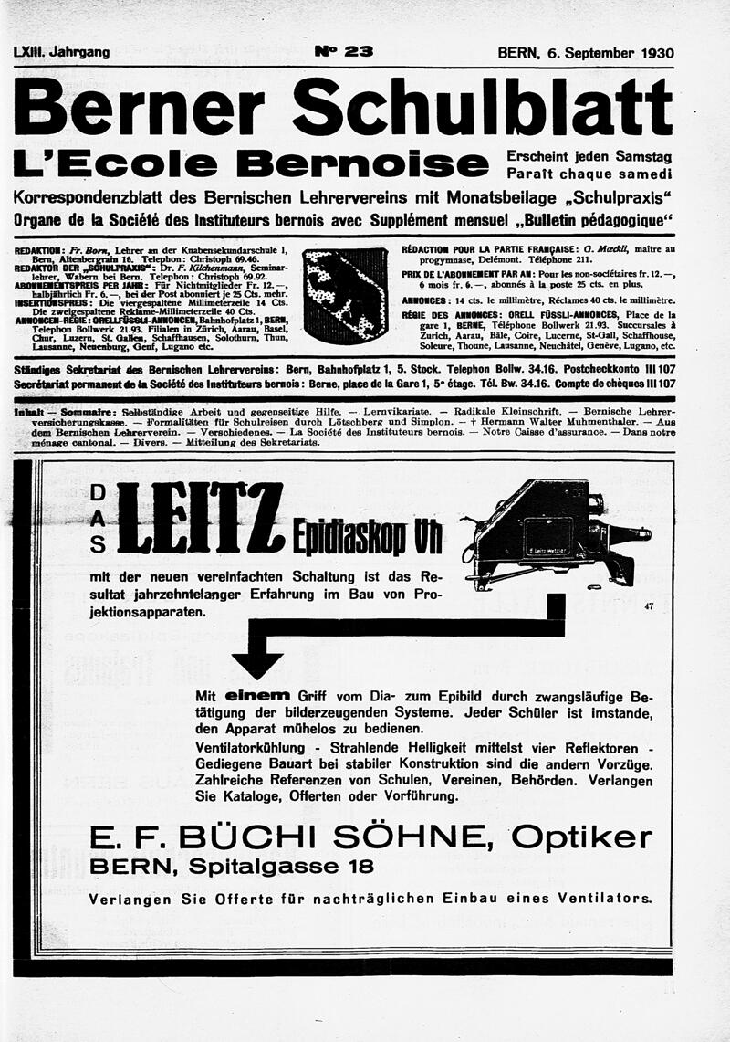 Buchumschlag - Heft 23