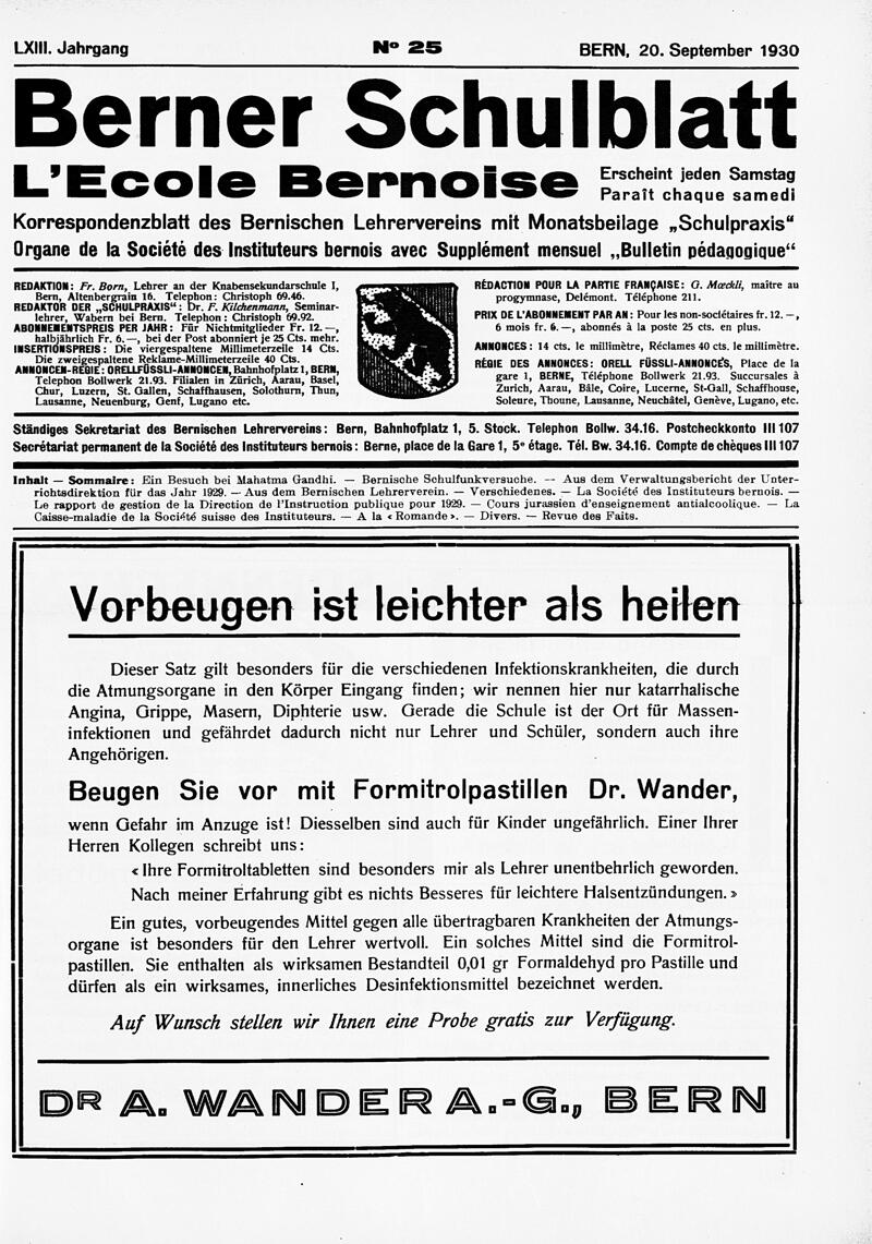 Buchumschlag - Heft 25