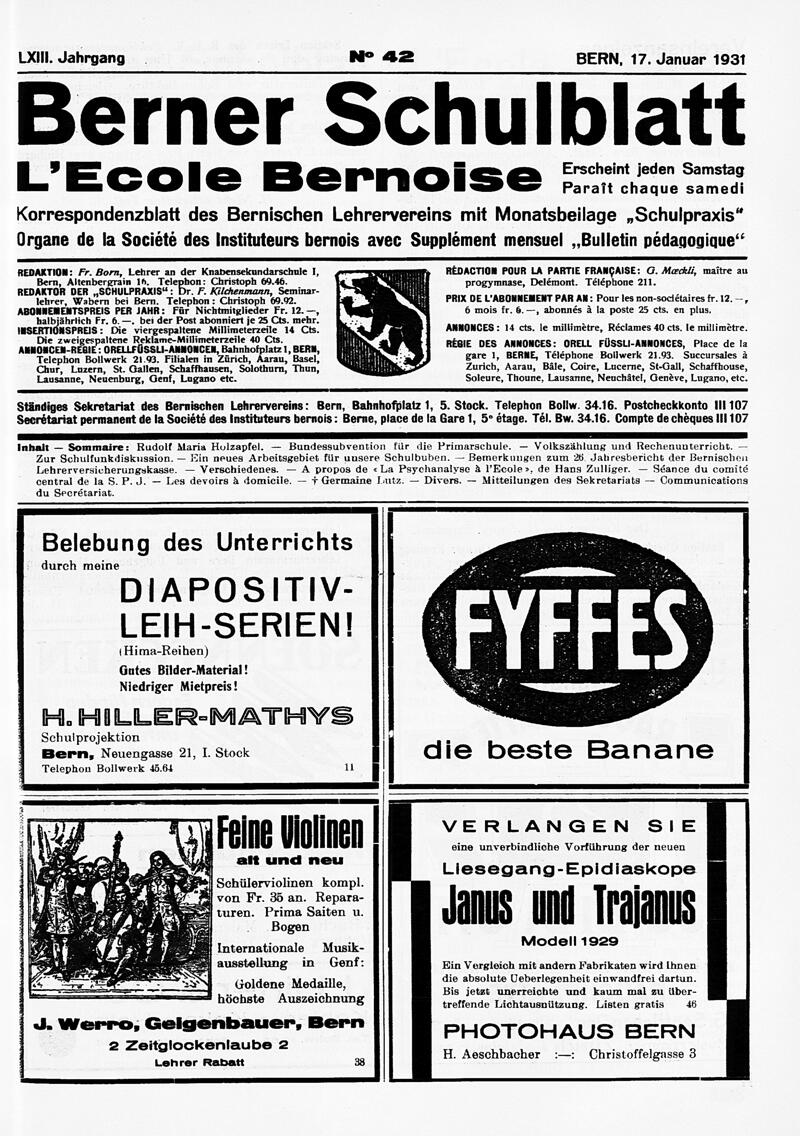 Buchumschlag - Heft 42