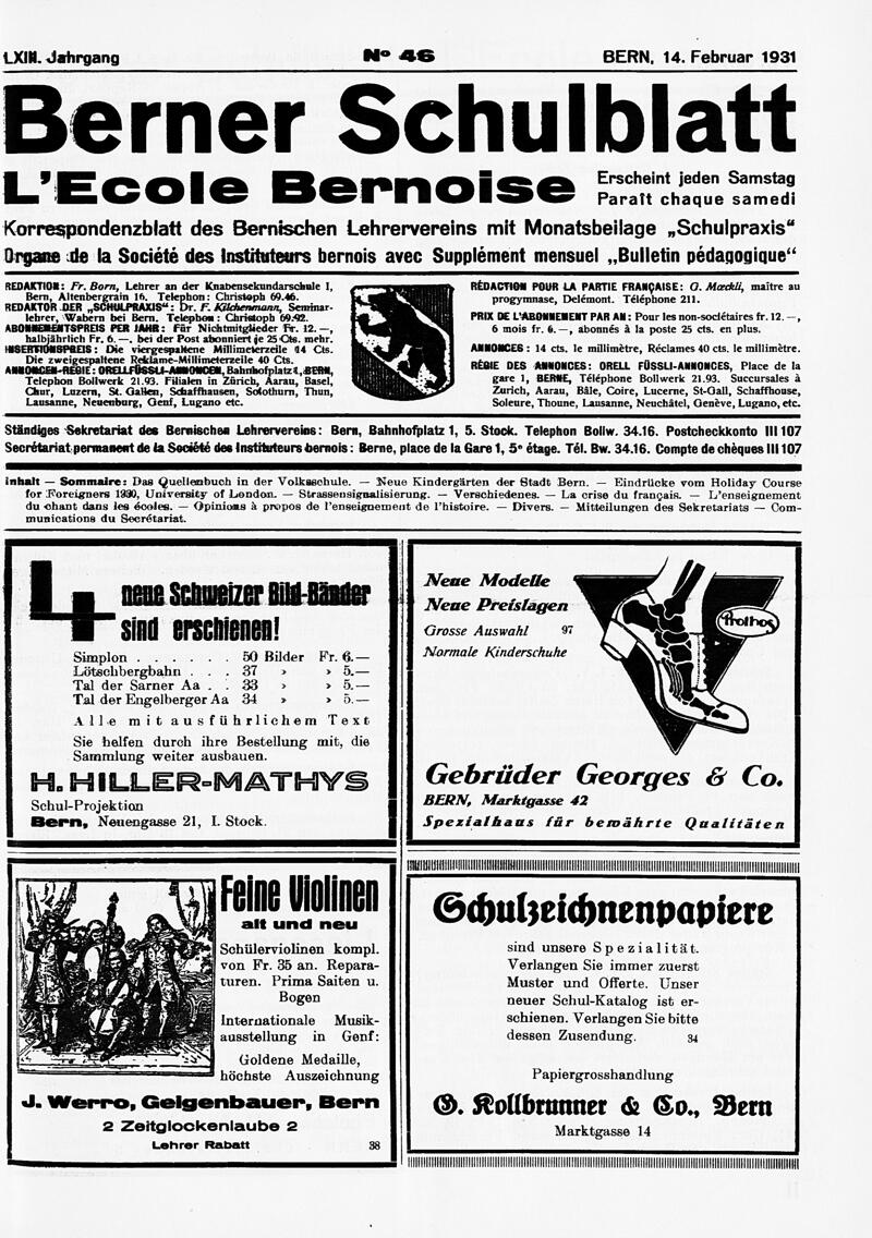 Buchumschlag - Heft 46