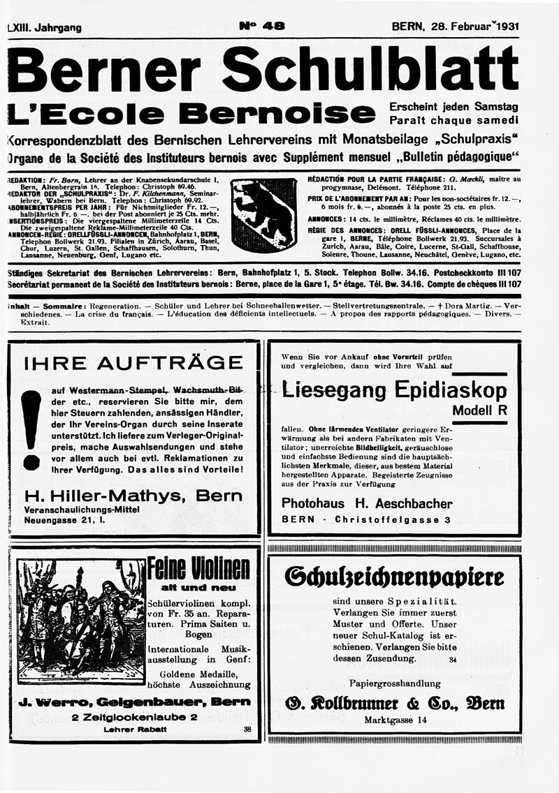 Buchumschlag - Heft 48