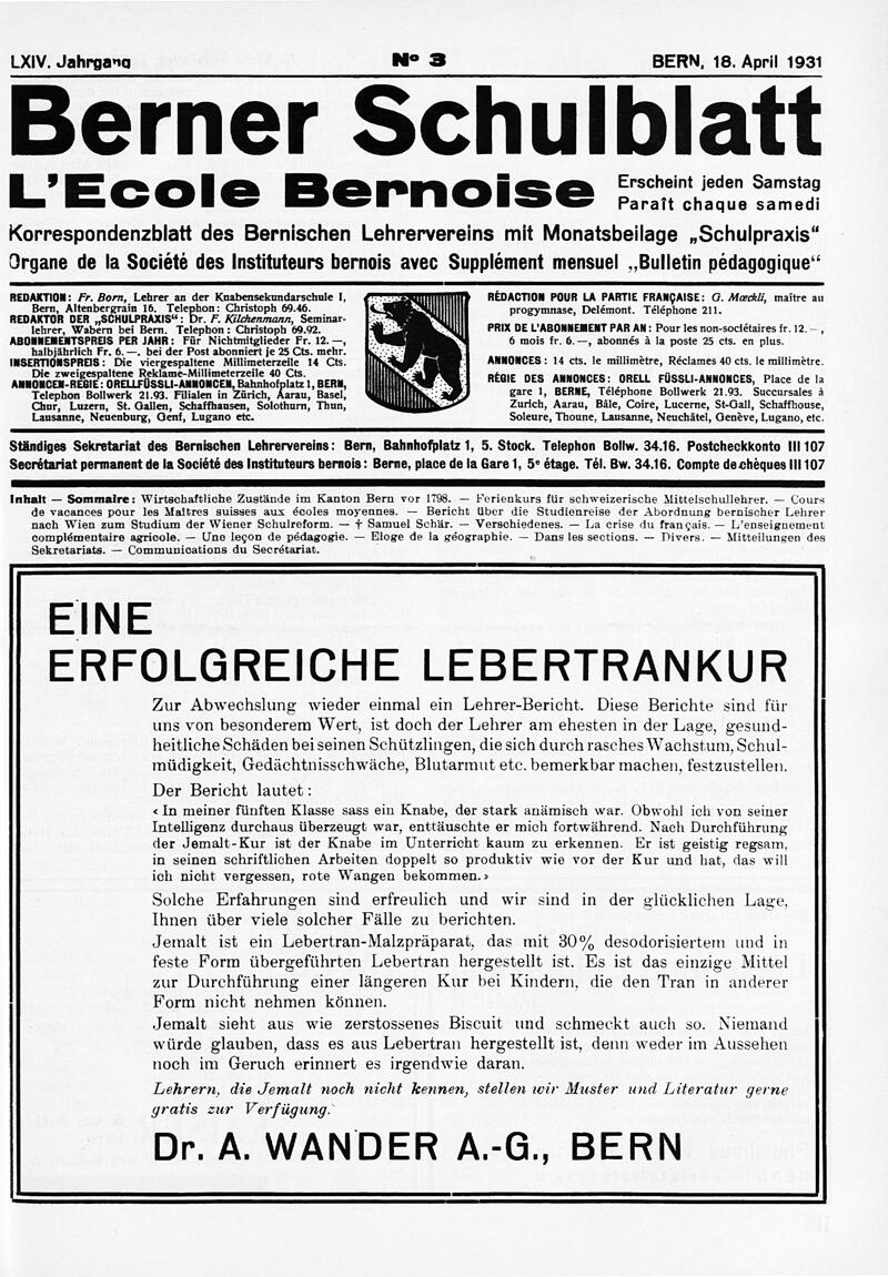 Buchumschlag - Heft 3