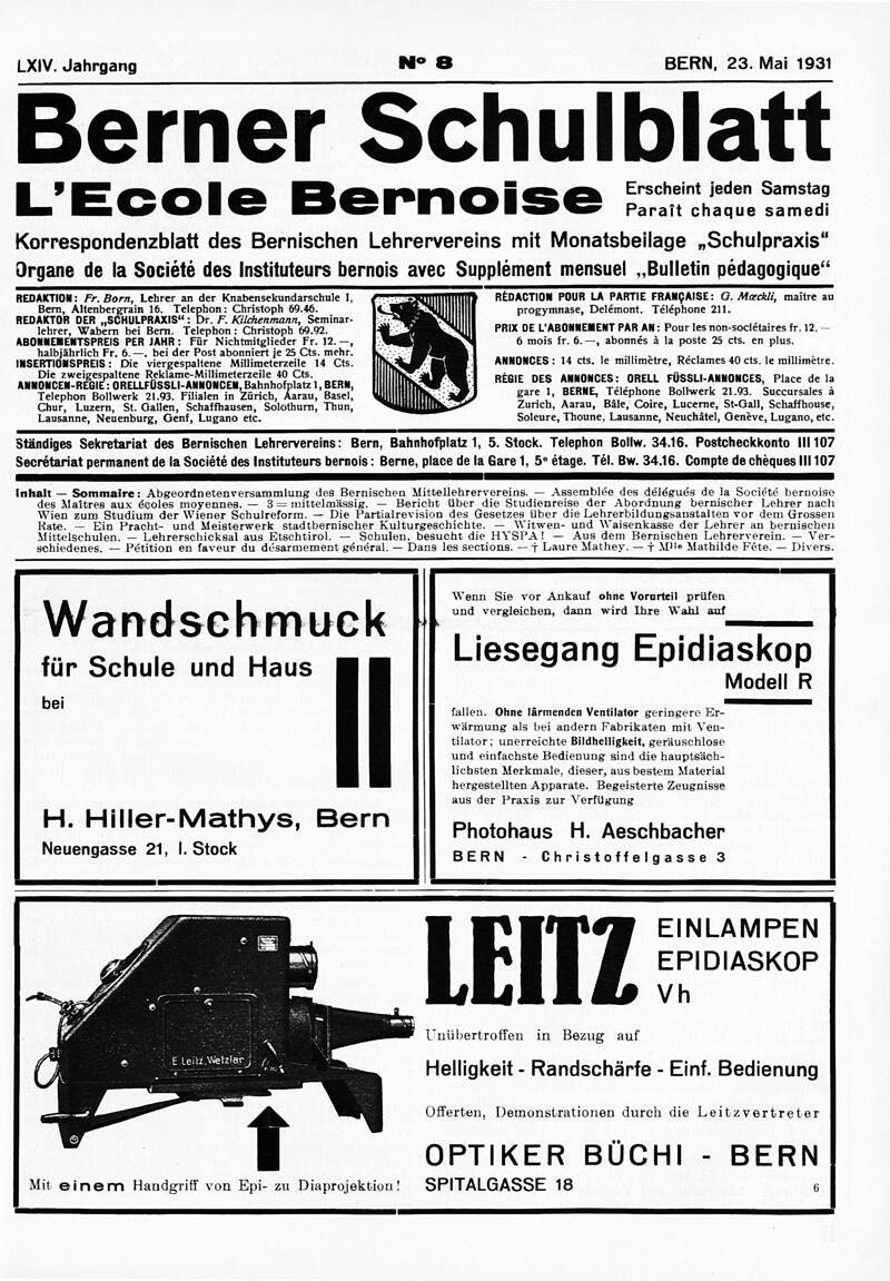 Buchumschlag - Heft 8