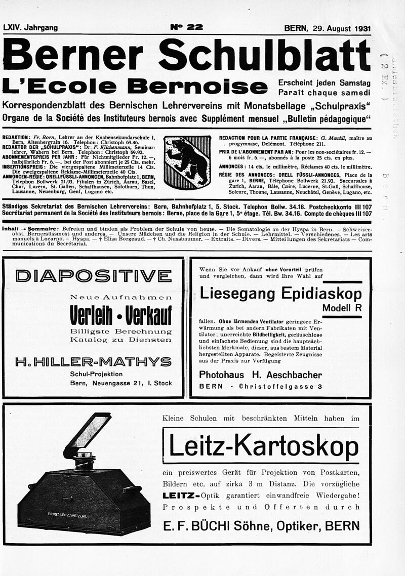 Buchumschlag - Heft 22