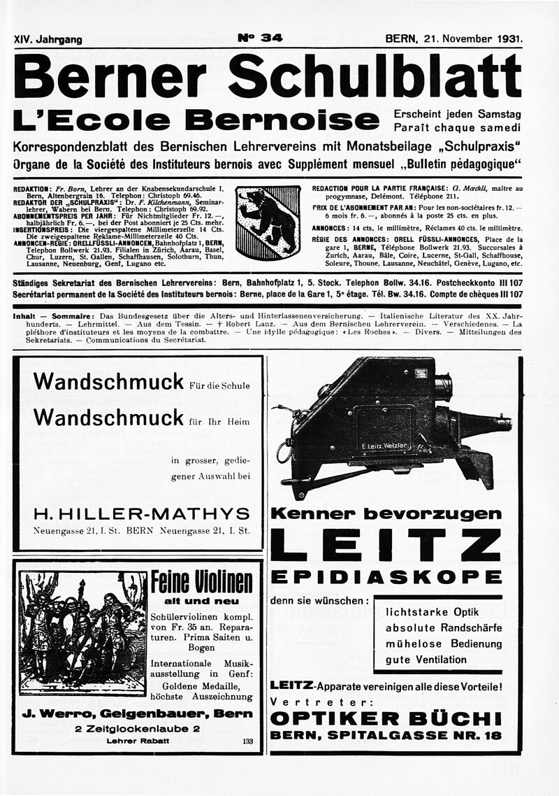 Buchumschlag - Heft 34