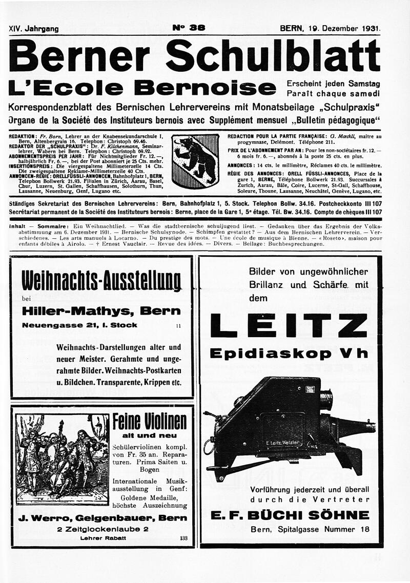 Buchumschlag - Heft 38