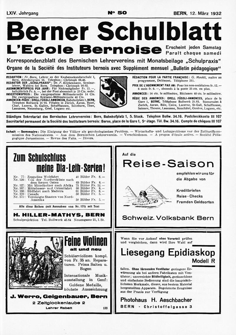 Buchumschlag - Heft 50