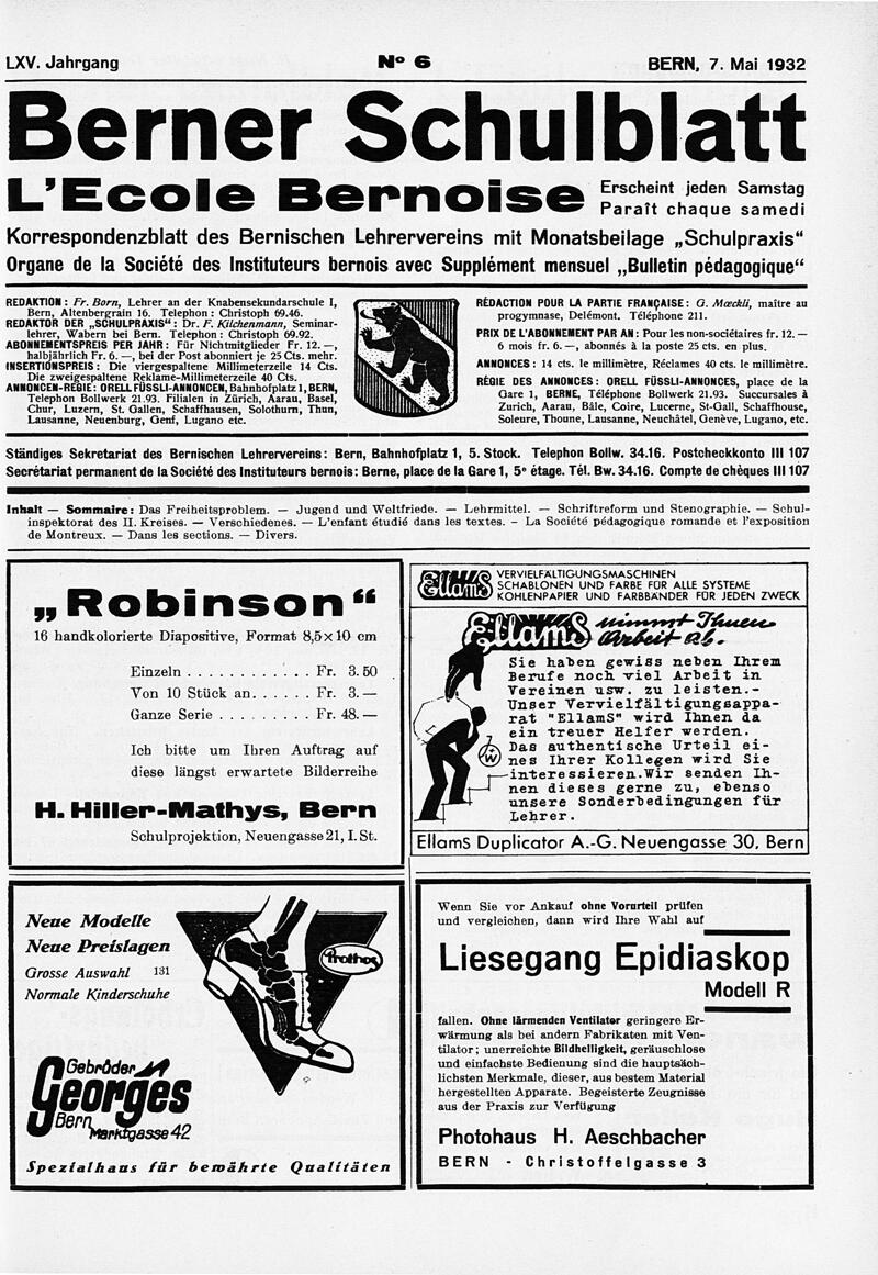 Buchumschlag - Heft 6