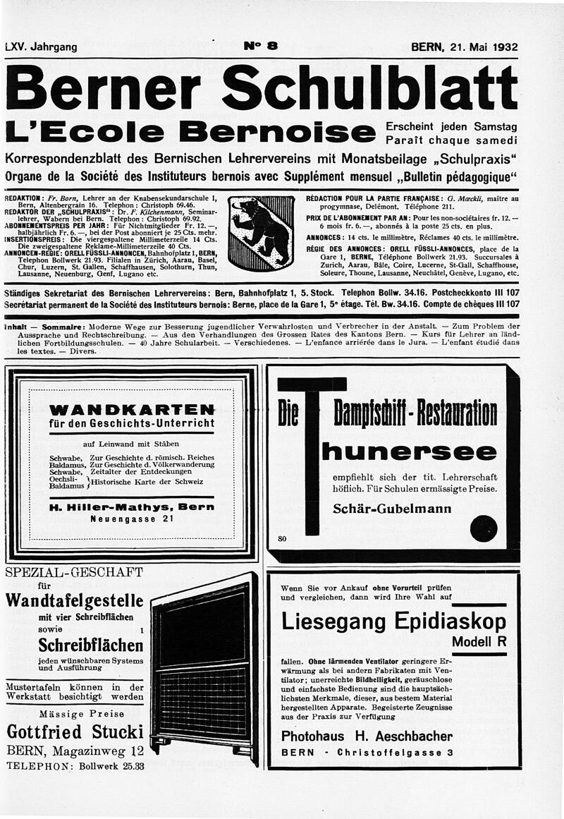 Buchumschlag - Heft 8