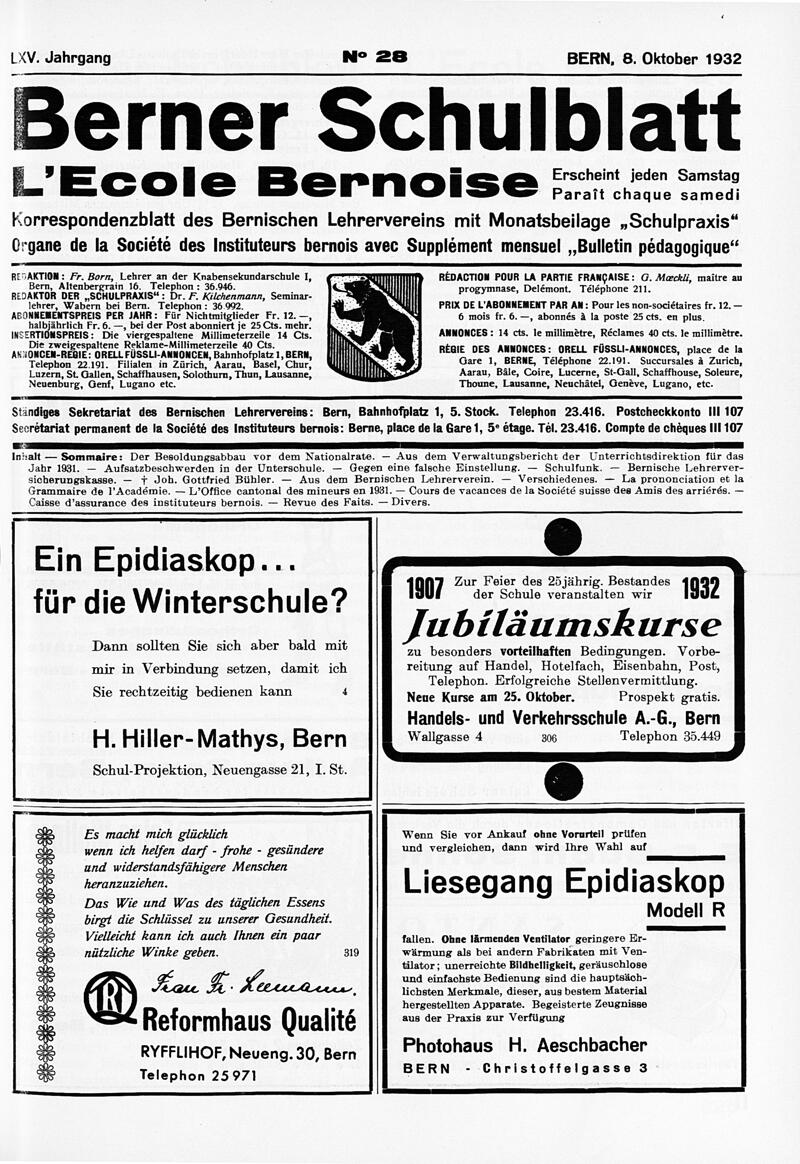 Buchumschlag - Heft 28