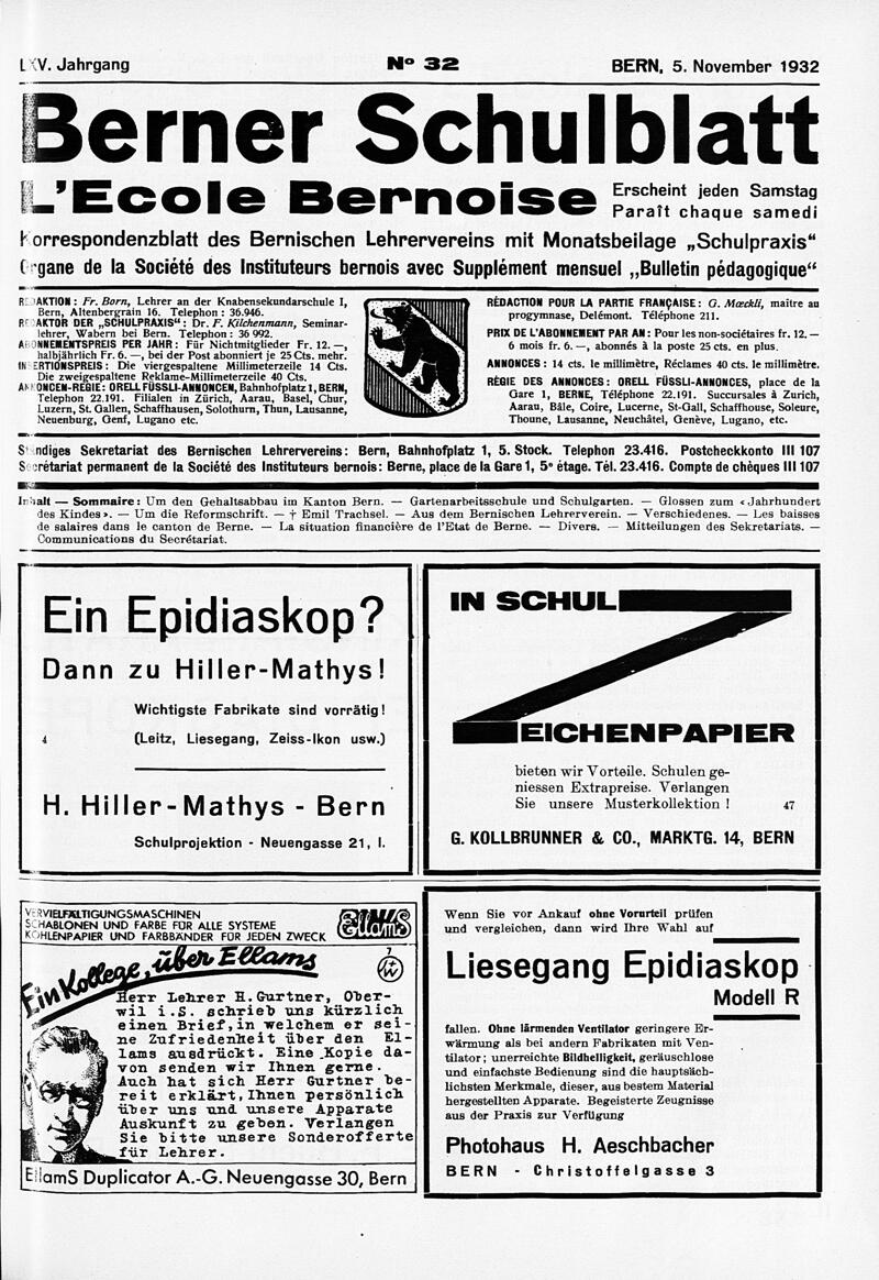 Buchumschlag - Heft 32