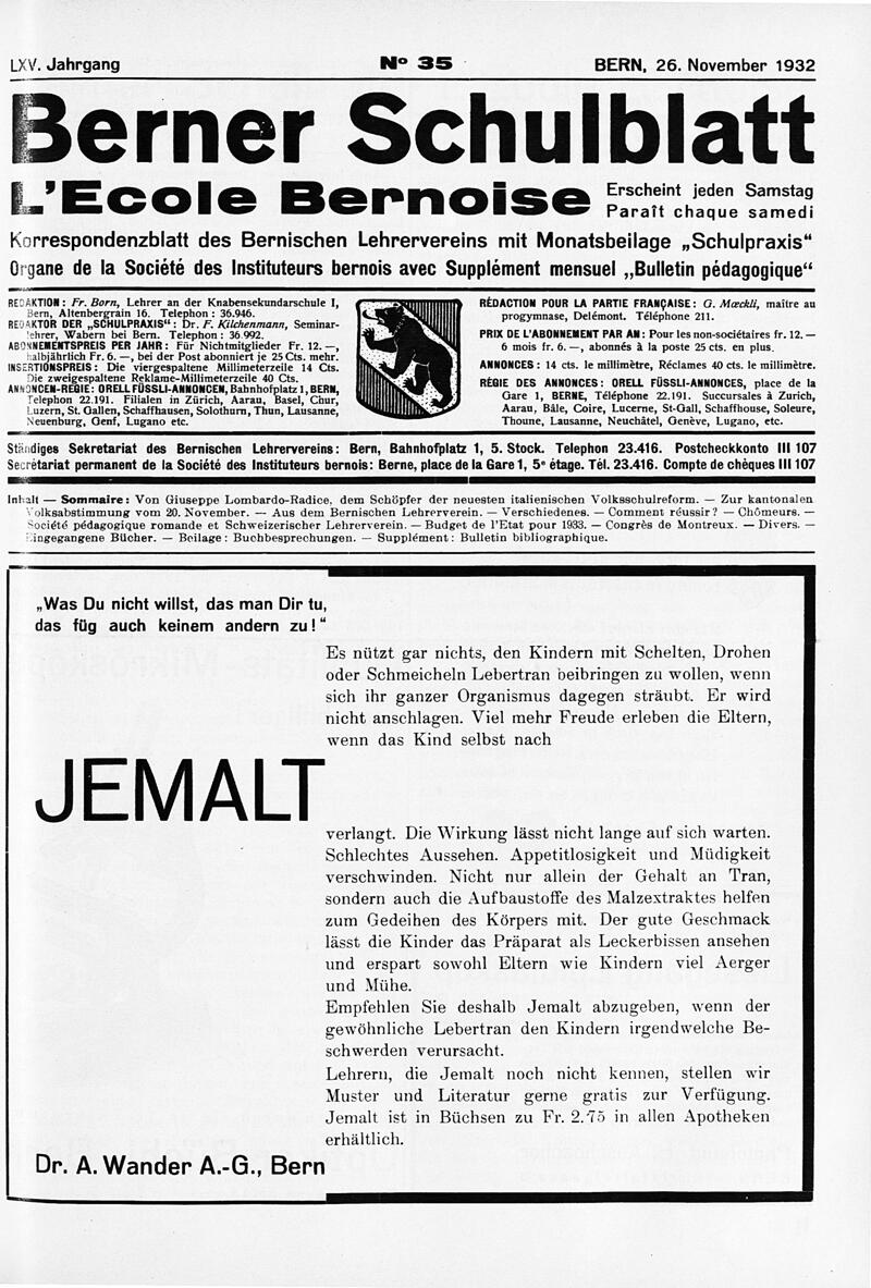 Buchumschlag - Heft 35