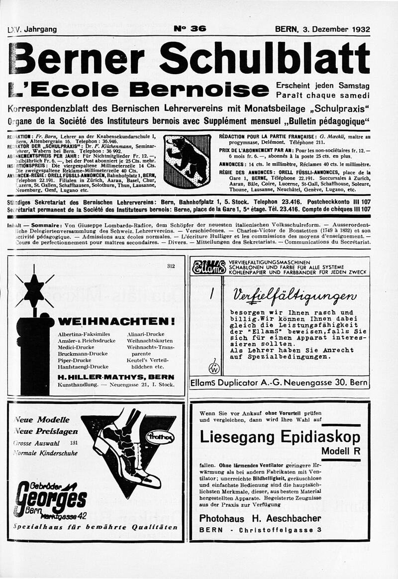 Buchumschlag - Heft 36