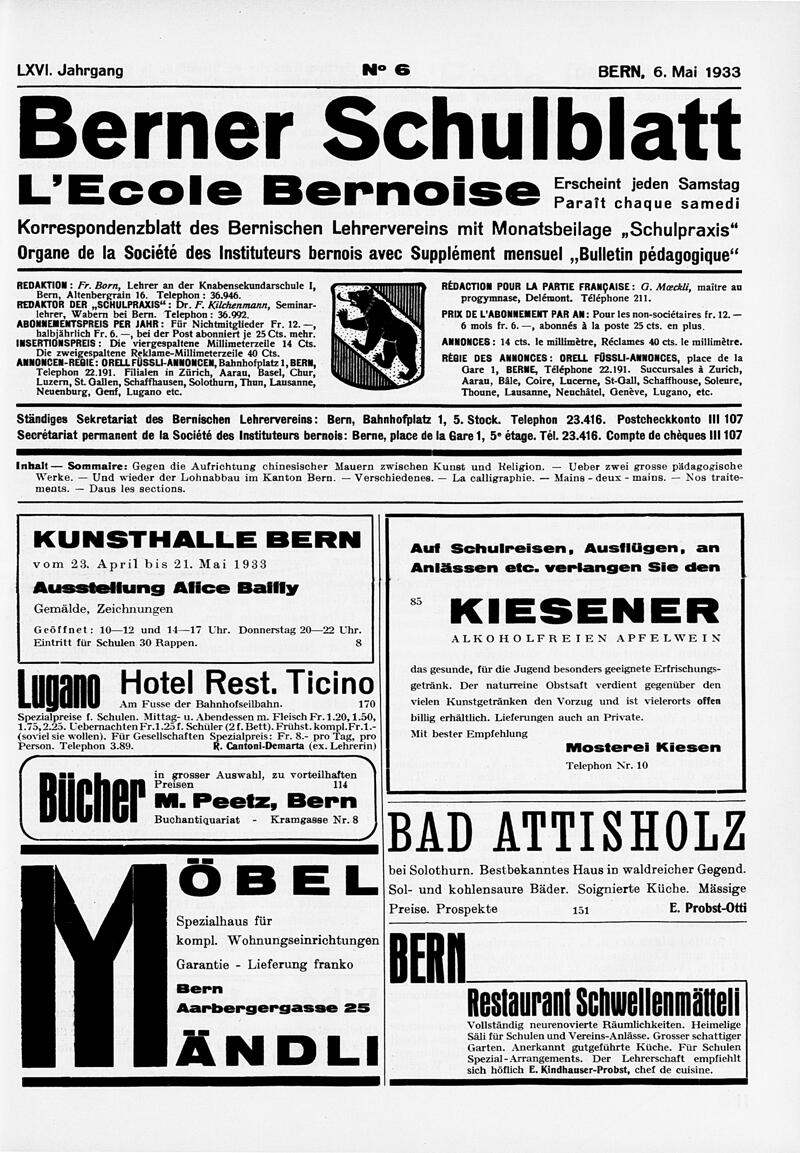 Buchumschlag - Heft 6