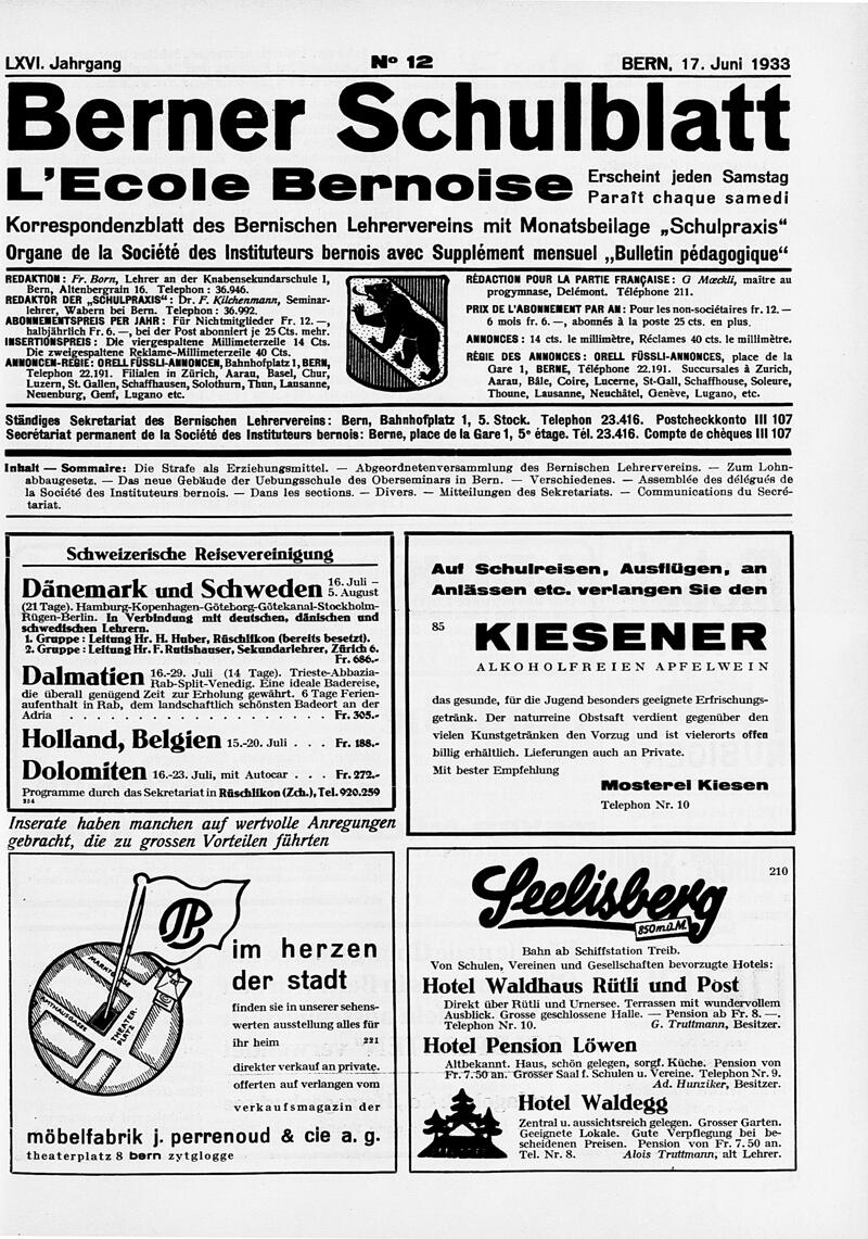 Buchumschlag - Heft 12