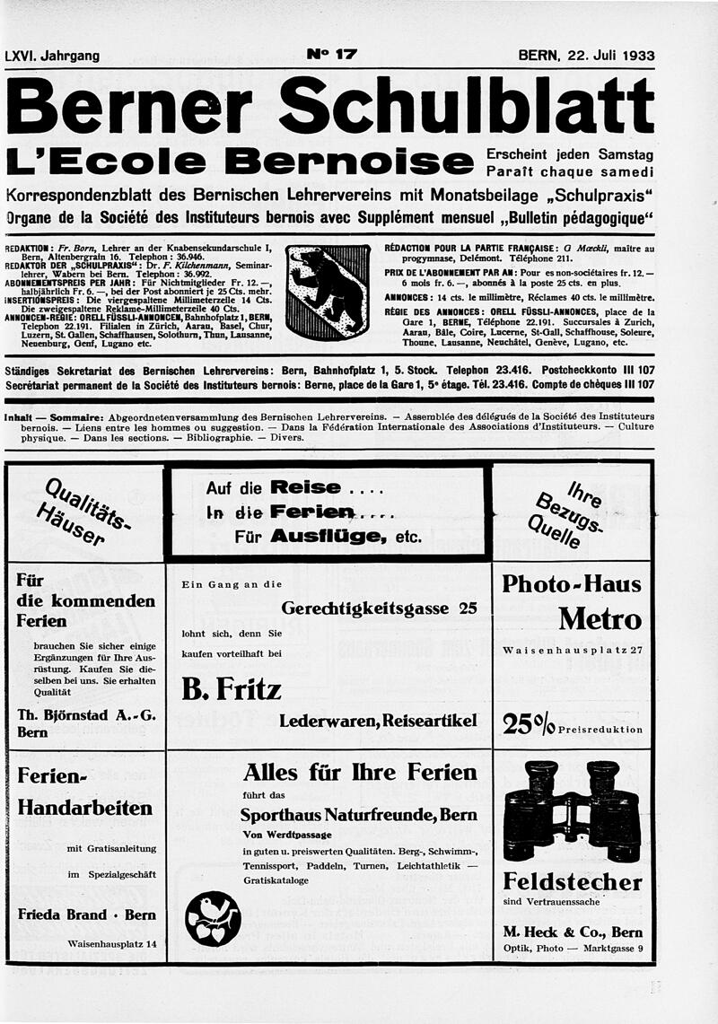 Buchumschlag - Heft 17