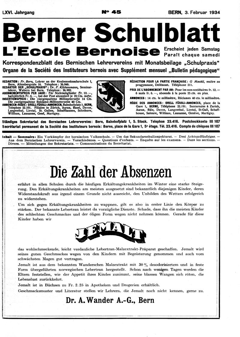 Buchumschlag - Heft 45