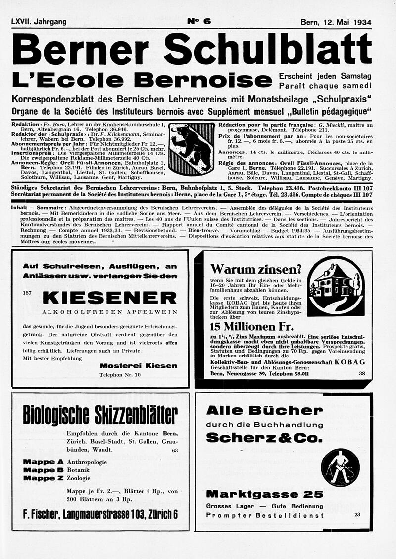 Buchumschlag - Heft 6