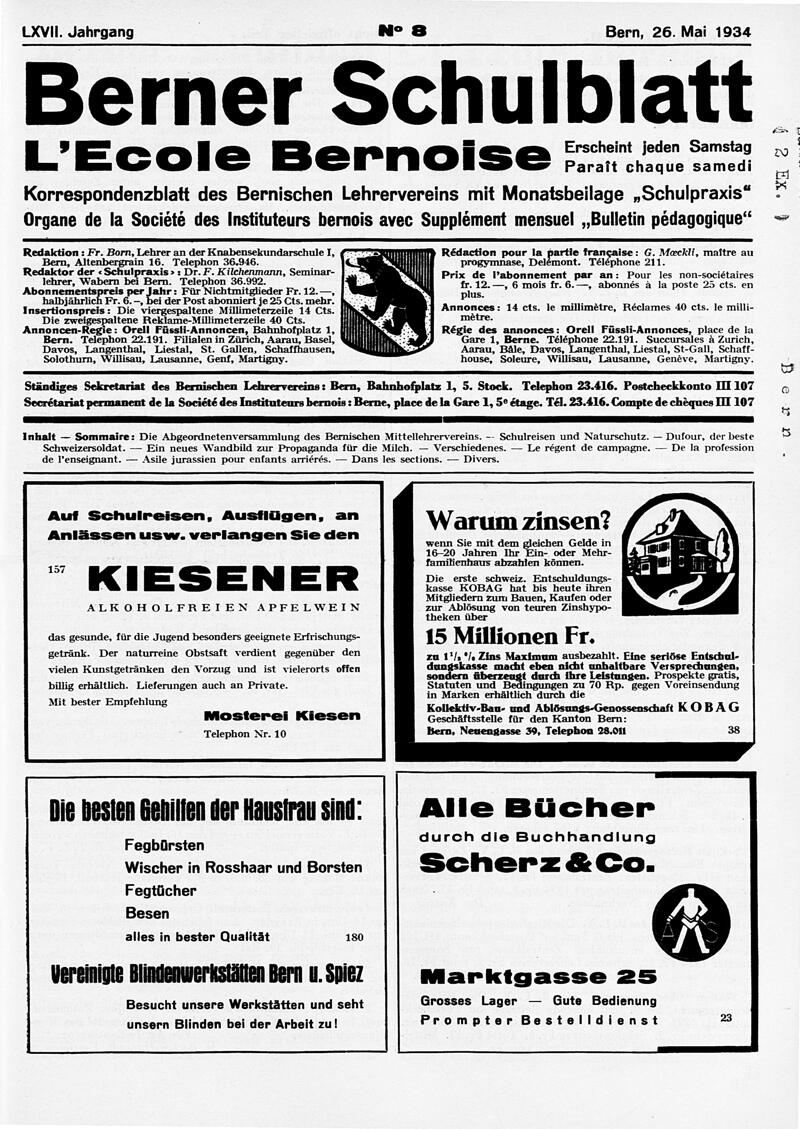 Buchumschlag - Heft 8