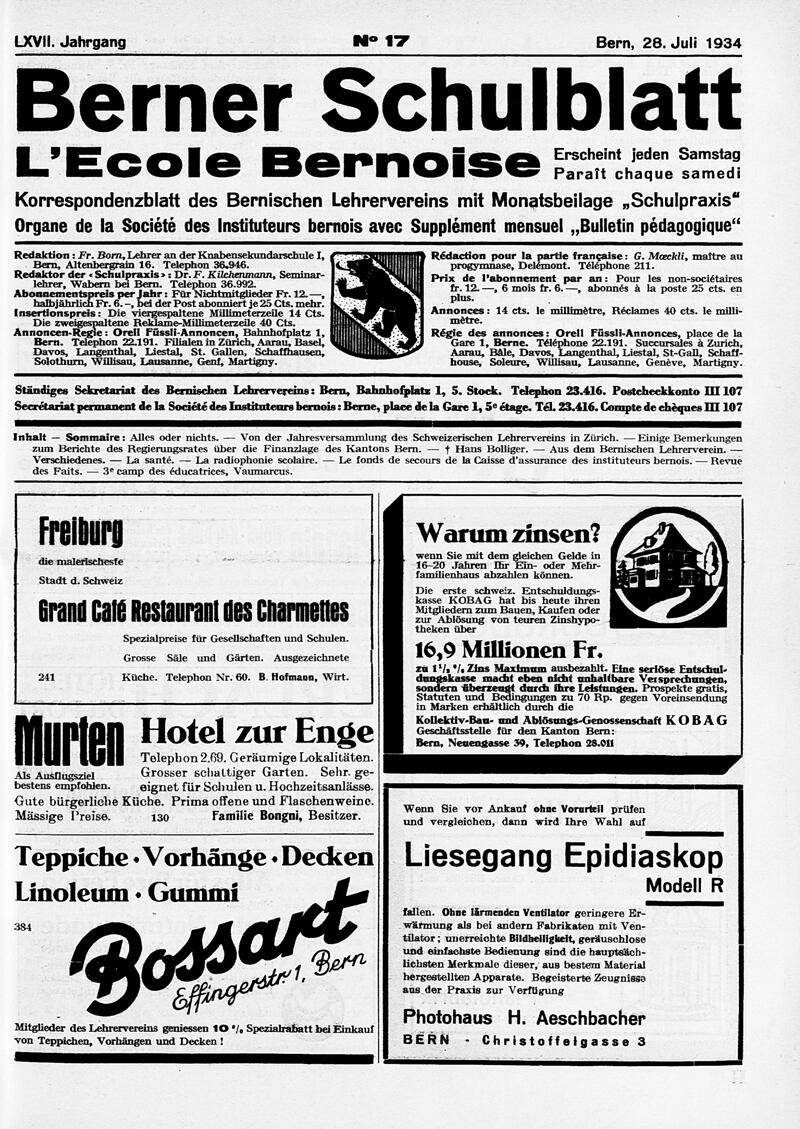 Buchumschlag - Heft 17