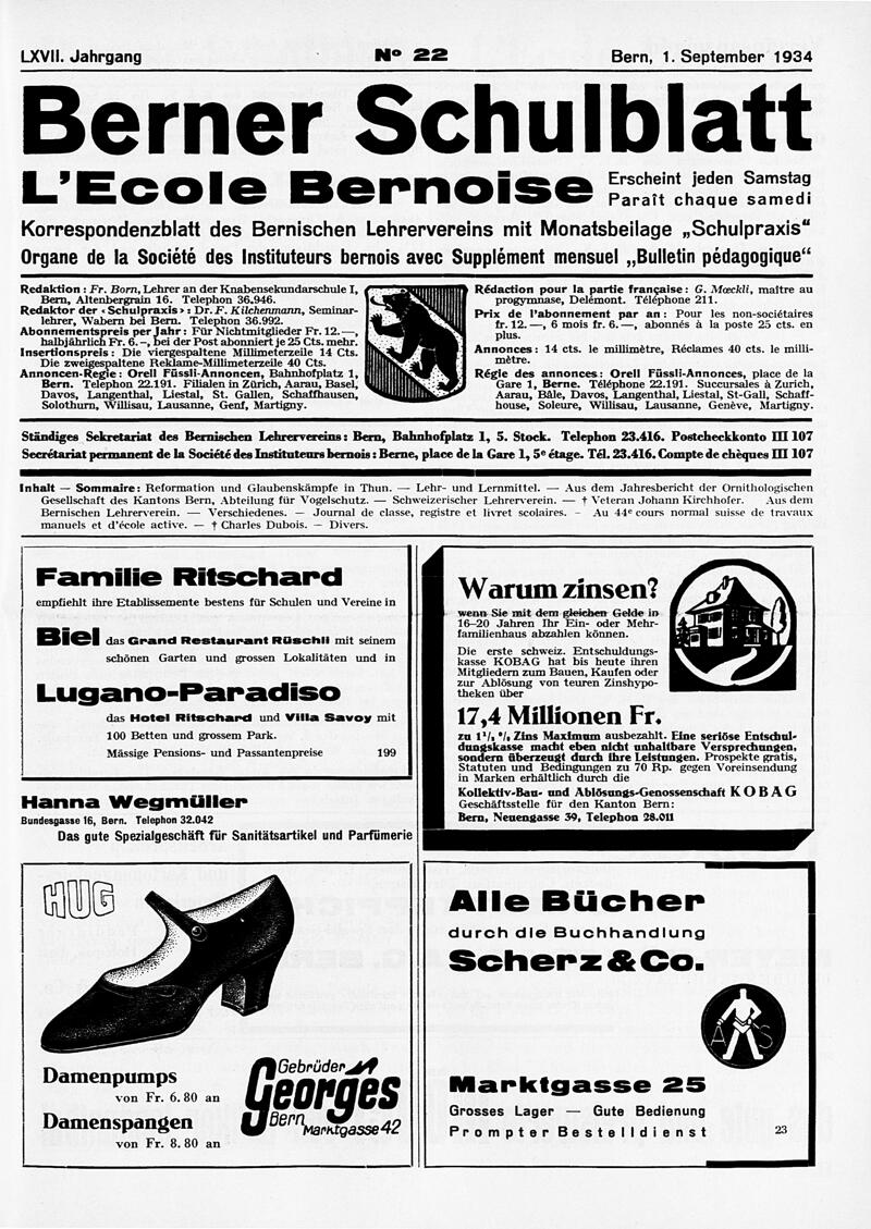 Buchumschlag - Heft 22