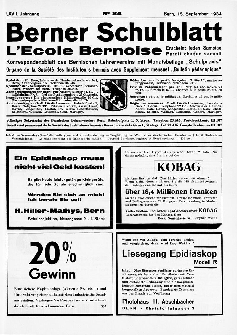 Buchumschlag - Heft 24