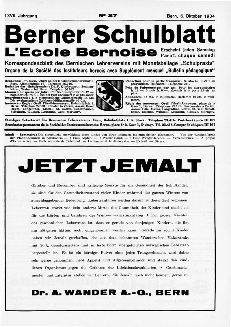 Buchumschlag - Heft 27