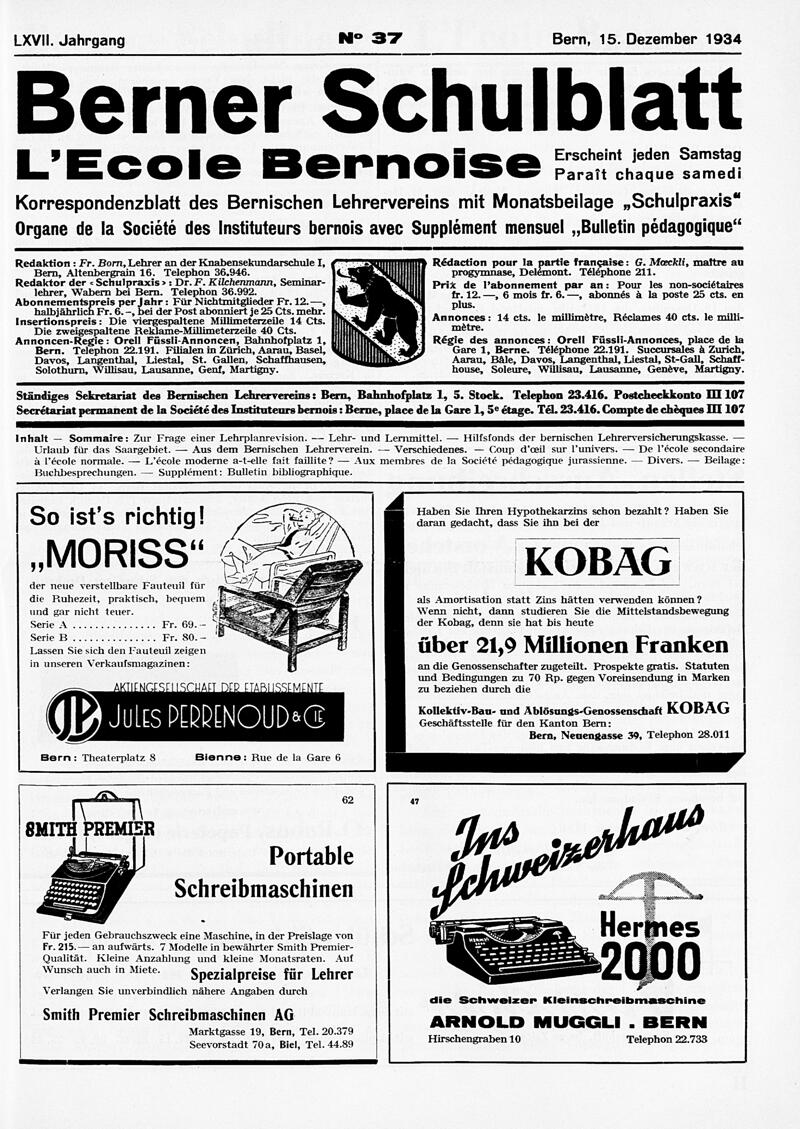 Buchumschlag - Heft 37