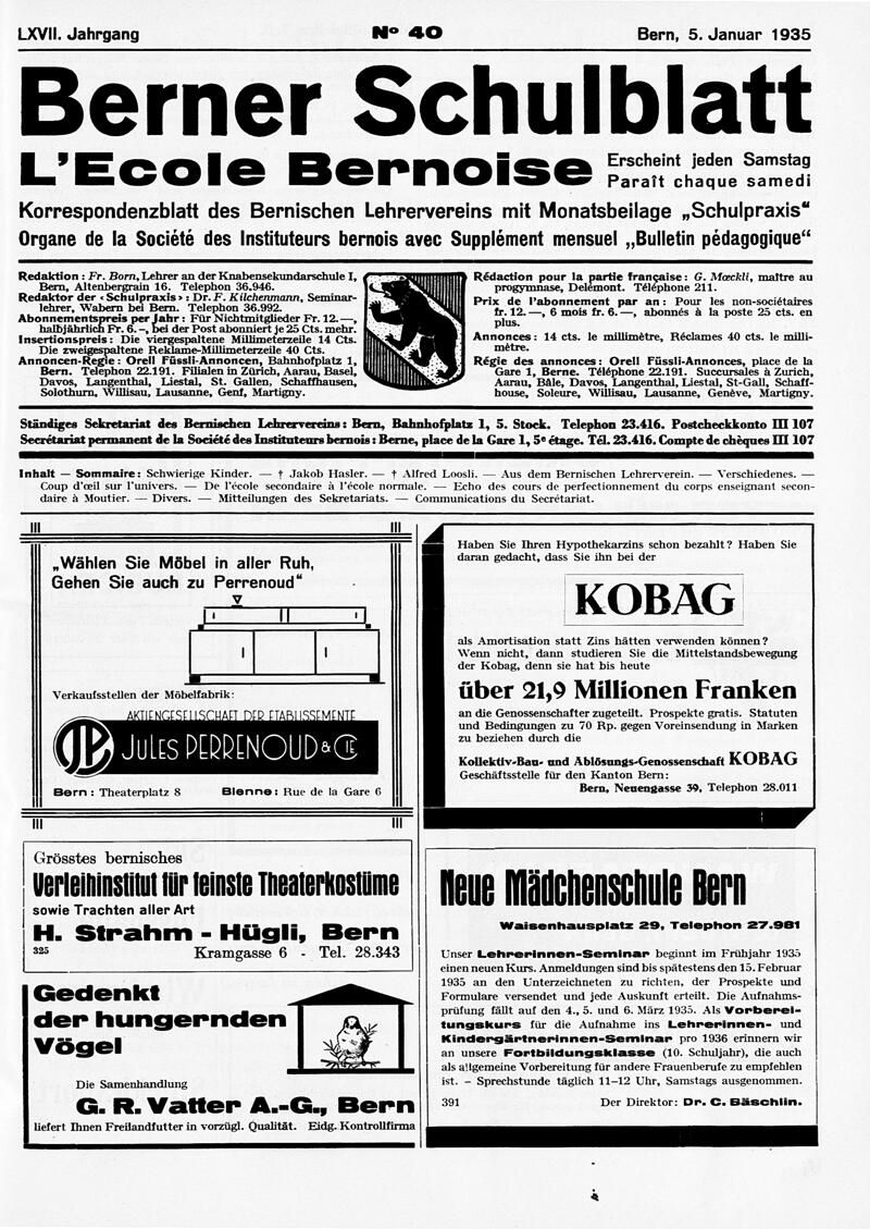 Buchumschlag - Heft 40