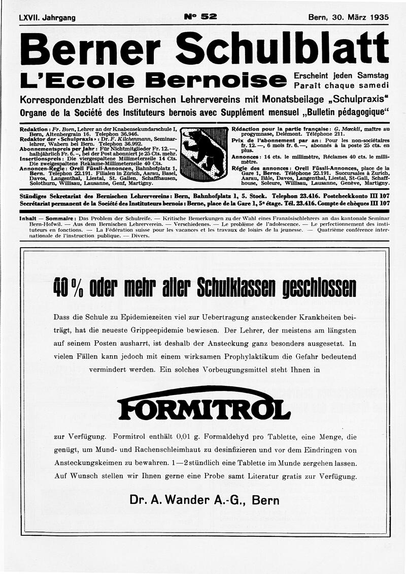 Buchumschlag - Heft 52