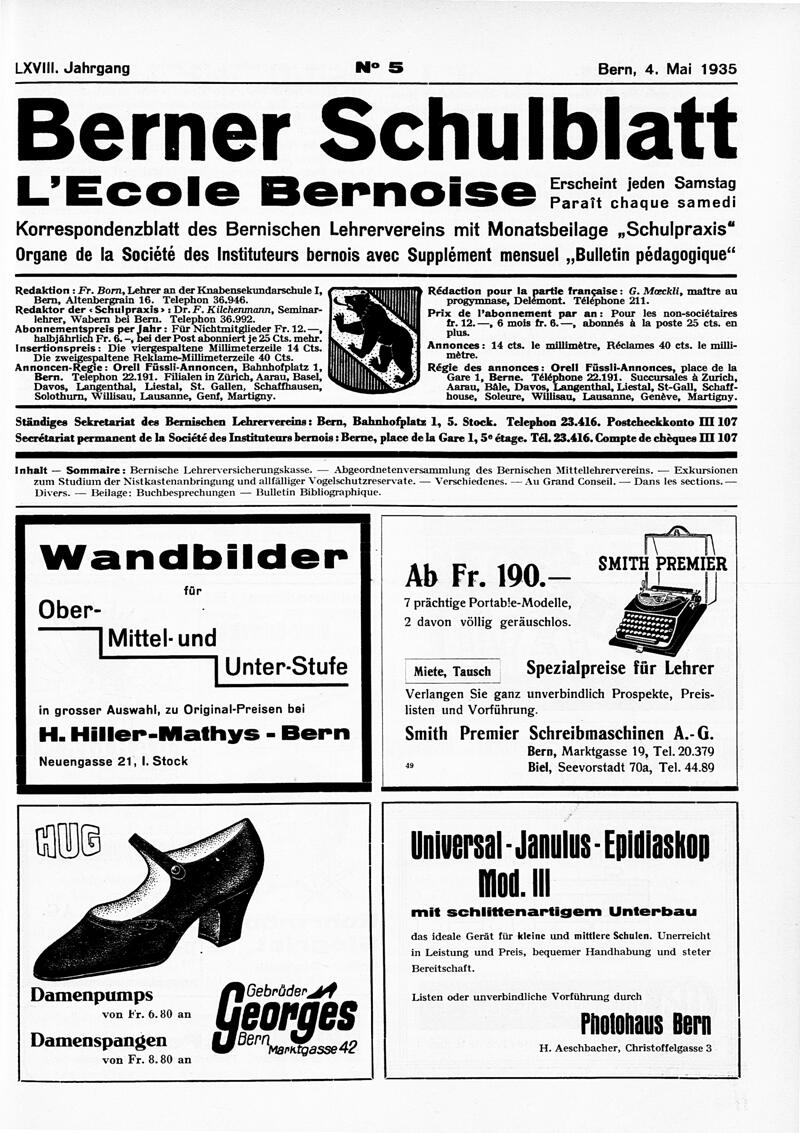 Buchumschlag - Heft 5