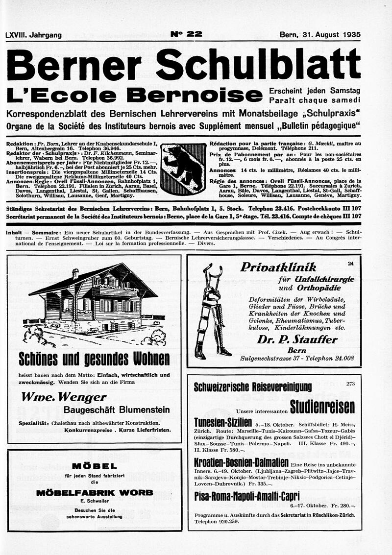 Buchumschlag - Heft 22