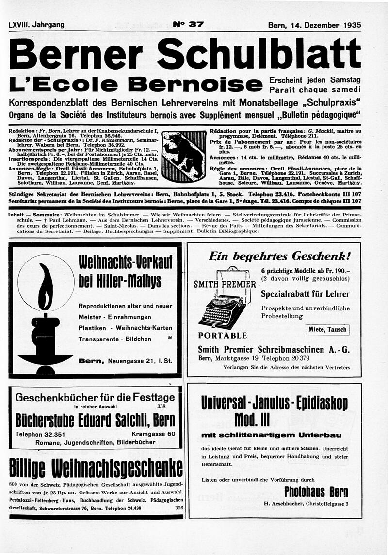 Buchumschlag - Heft 37