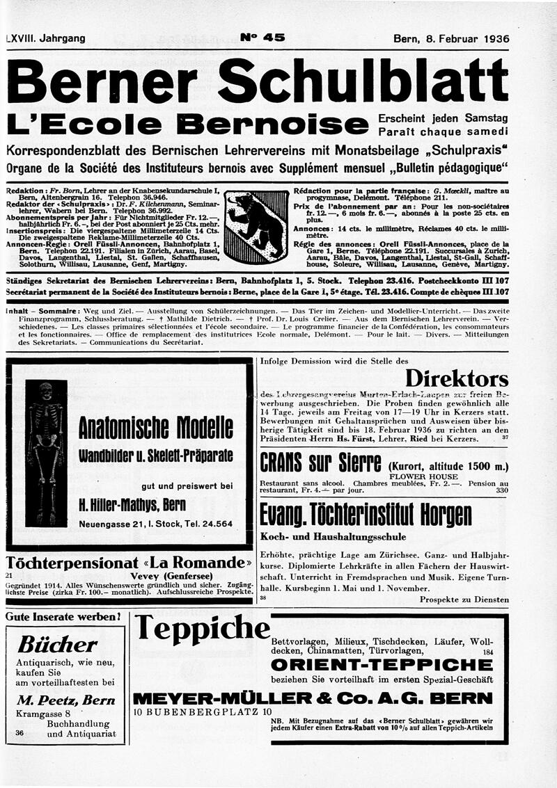 Buchumschlag - Heft 45